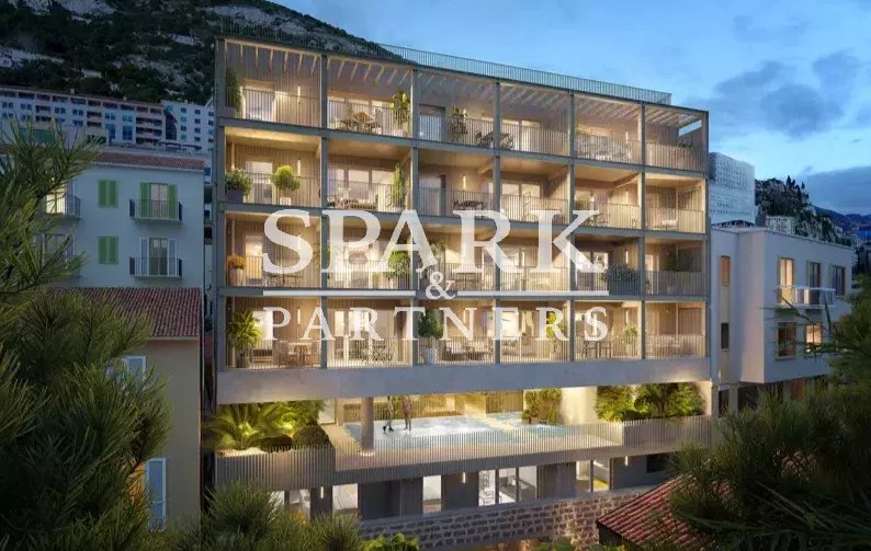 Cap d'Ail- frontière - Monaco - Appartement 2 pièces dans une résidence de standing