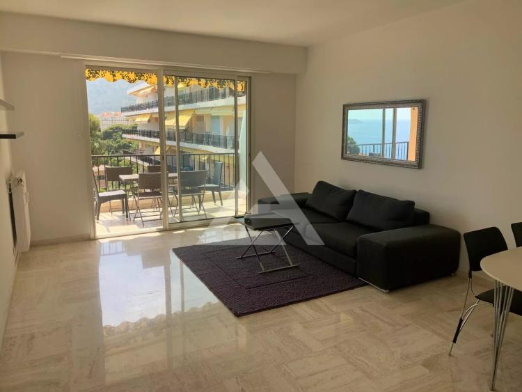 CAP D'AIL - 3 PIECES TRAVERSANT - PISCINE ET GARAGE