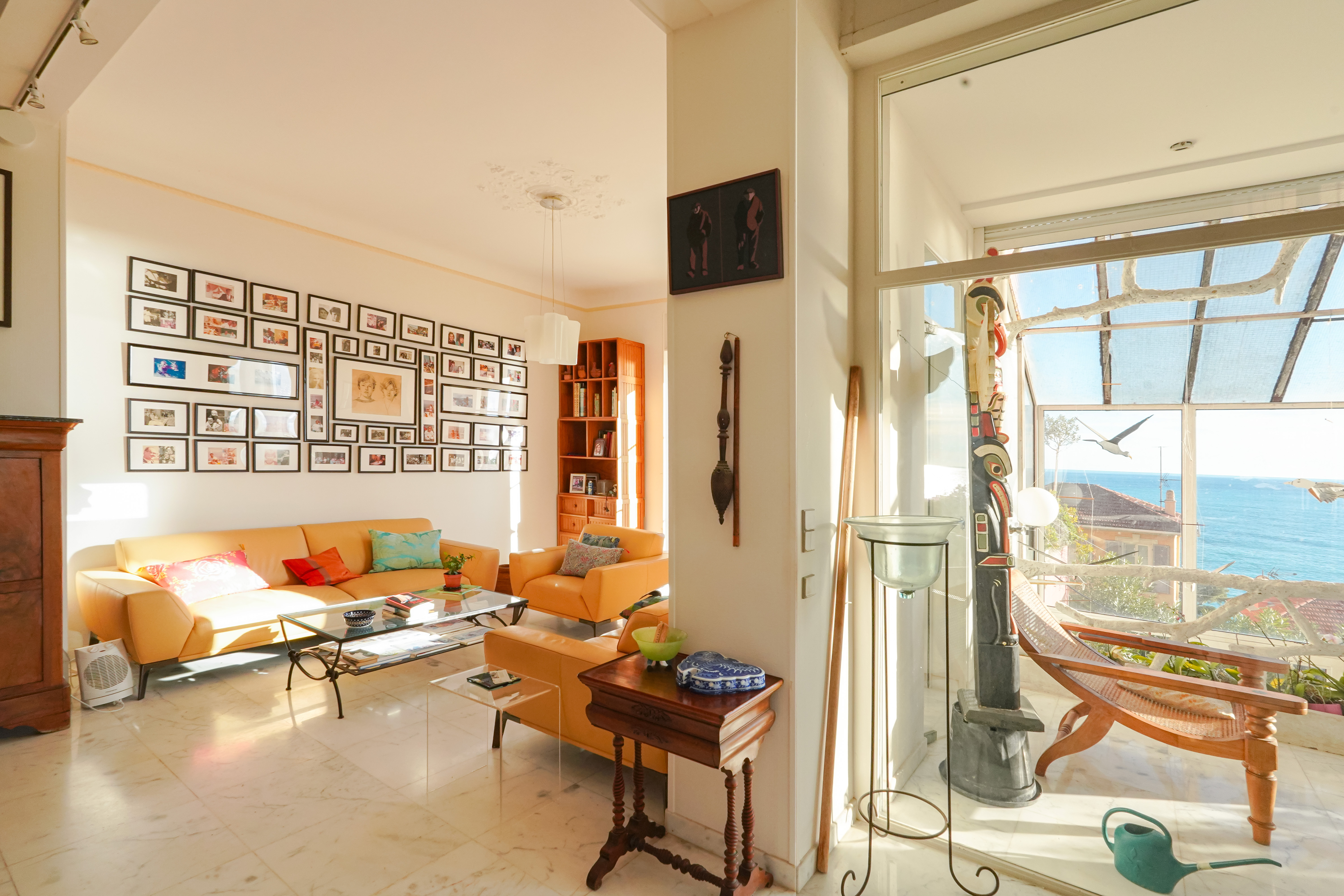 CAP D'AIL - SECTEUR DOUANIERS - VILLA VUE MER
