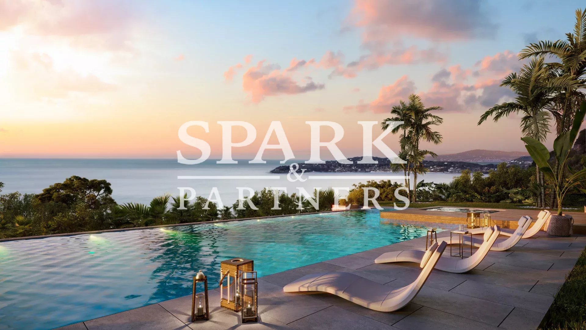 Cap D'Ail - Penthouse avec Toit Terrasse -  Piscine privé et Vue Mer