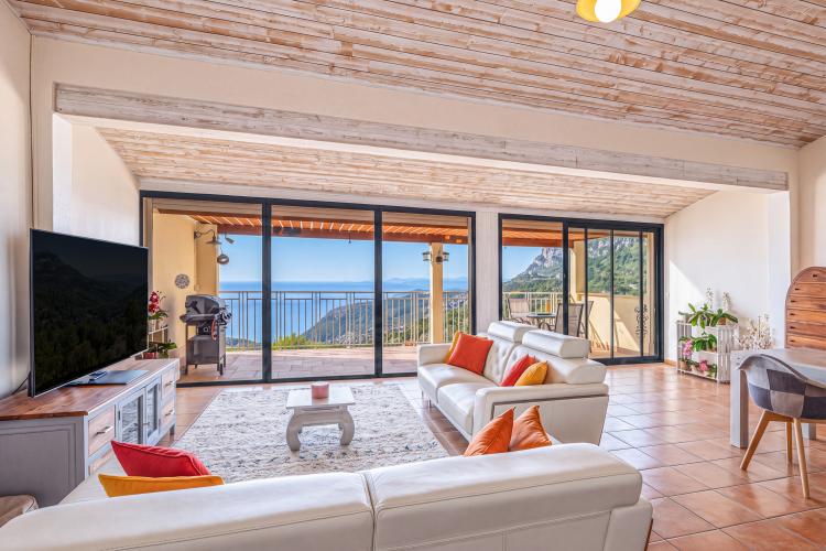 LA TURBIE - MAISON - VUE MER